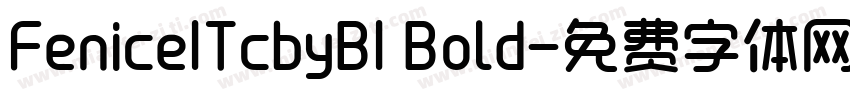 FeniceITcbyBI Bold字体转换
